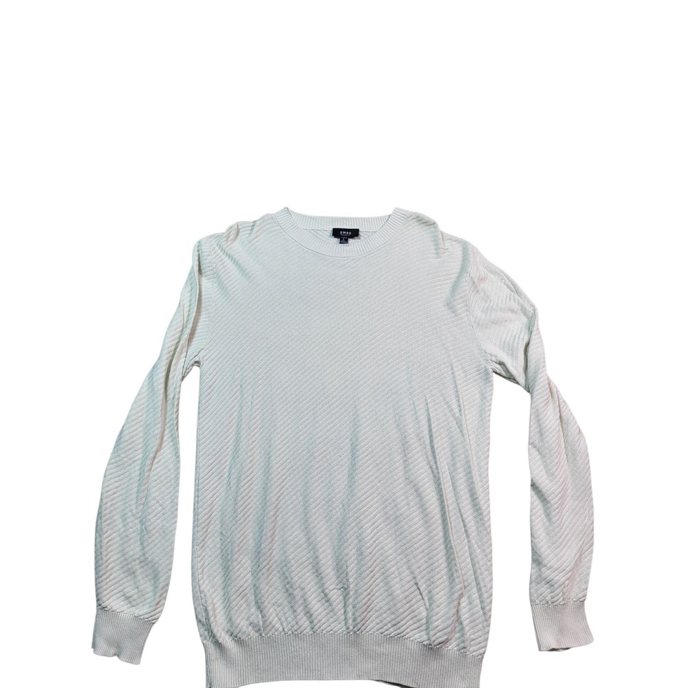 Smog Mens Relaxed Fit Crew Neck Long Sleeve Knit‎ Sweater